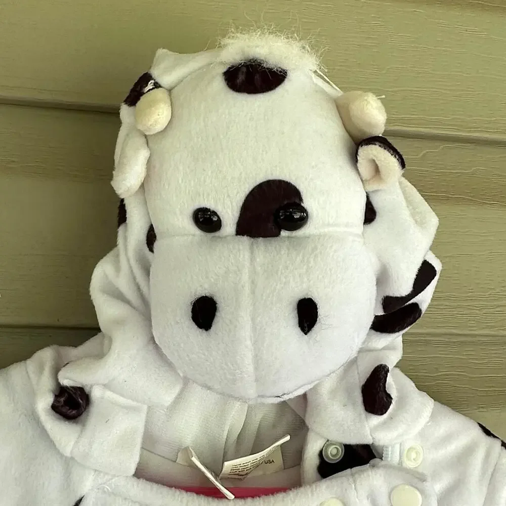 Chrisha Playful Plush Cow Costume Age 2-4